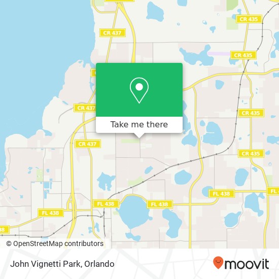 Mapa de John Vignetti Park