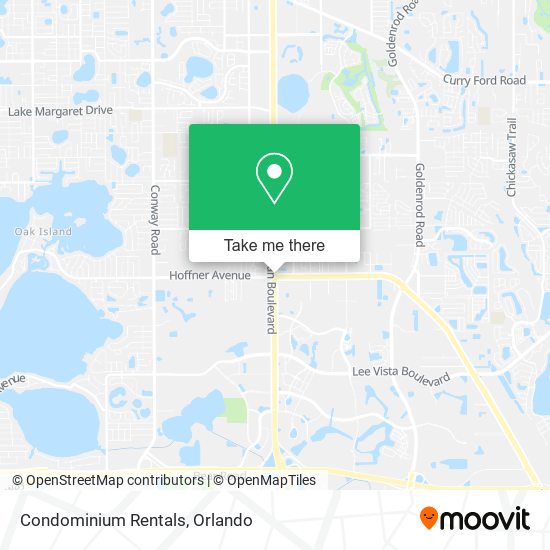 Condominium Rentals map