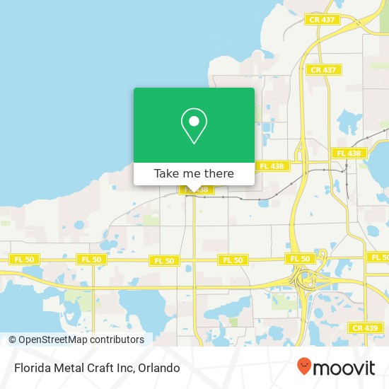 Florida Metal Craft Inc map