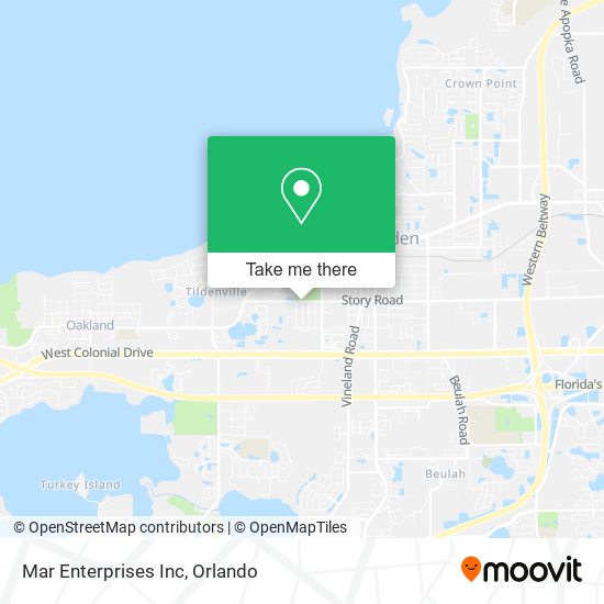 Mar Enterprises Inc map