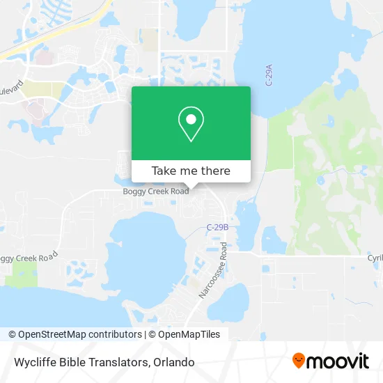 Wycliffe Bible Translators map