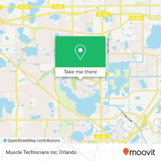 Muscle Technicians Inc map