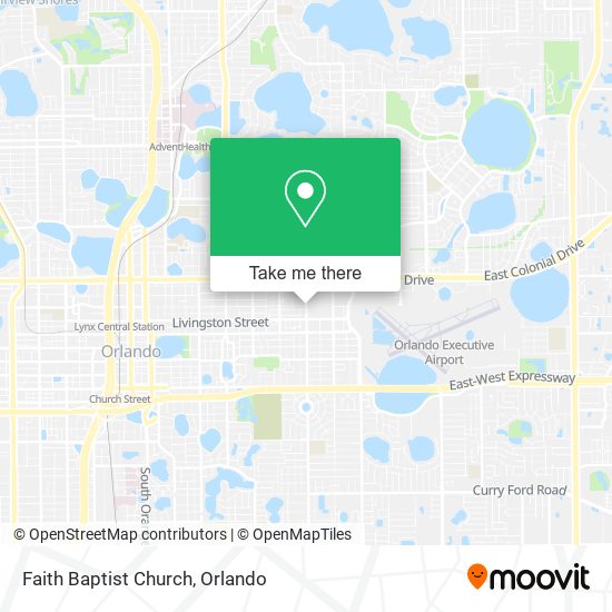 Faith Baptist Church map