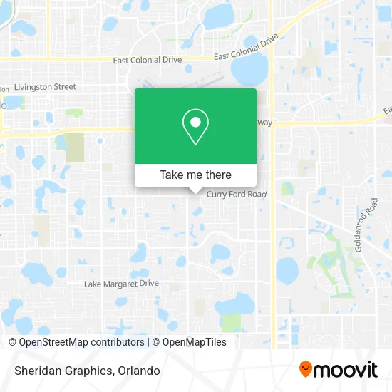 Mapa de Sheridan Graphics
