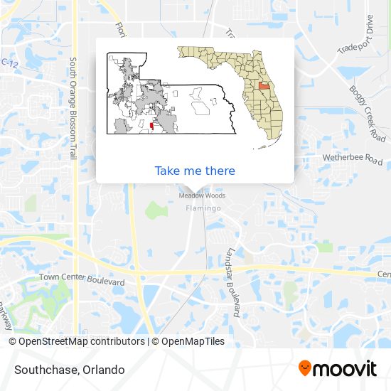 Mapa de Southchase