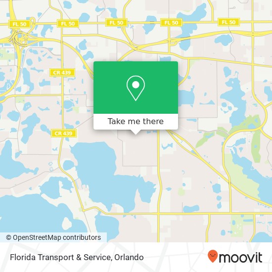 Mapa de Florida Transport & Service