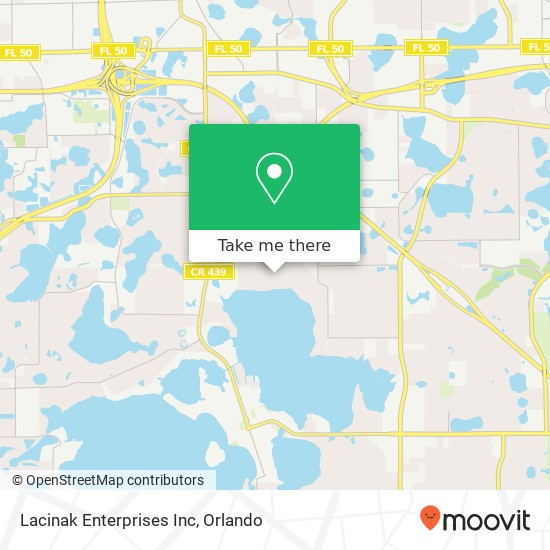 Lacinak Enterprises Inc map