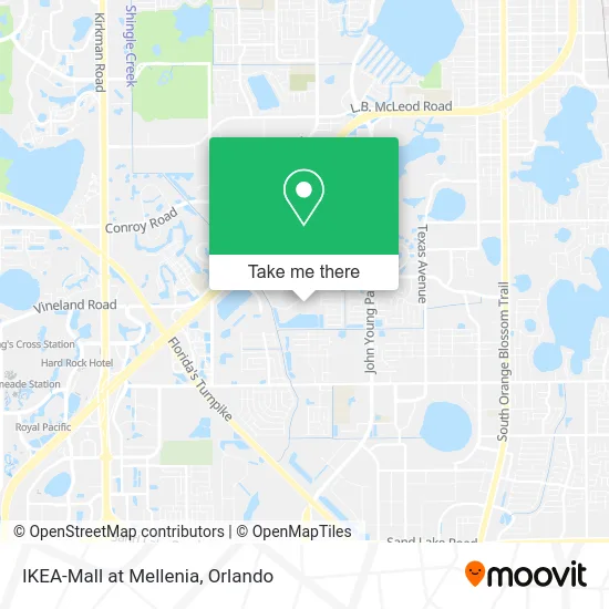 IKEA-Mall at Mellenia map