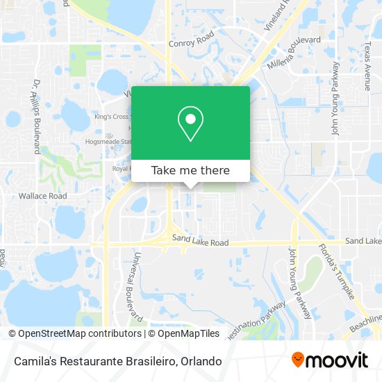 Camila's Restaurante Brasileiro map