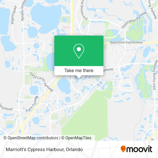 Marriott Cypress Harbour Resort Map How To Get To Marriott's Cypress Harbour In Orlando By Bus?