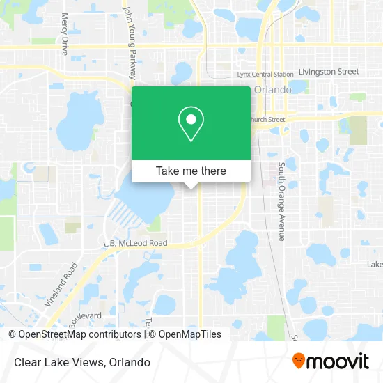 Mapa de Clear Lake Views