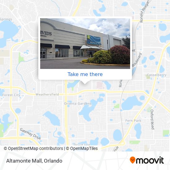 Altamonte Mall map