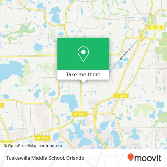 Mapa de Tuskawilla Middle School