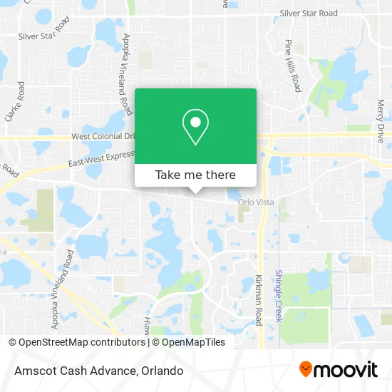 Amscot Cash Advance map