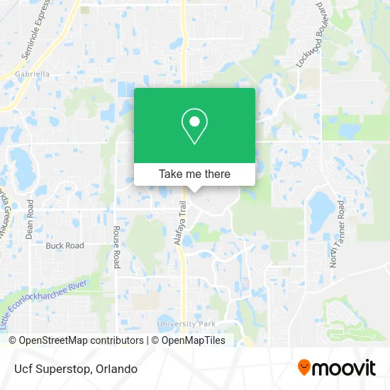 Mapa de Ucf Superstop