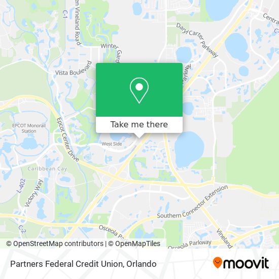 Mapa de Partners Federal Credit Union