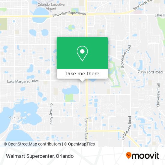 Mapa de Walmart Supercenter