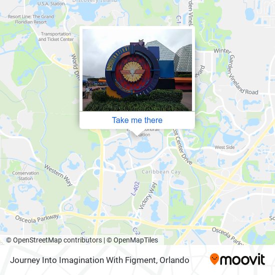 Journey Into Imagination With Figment map