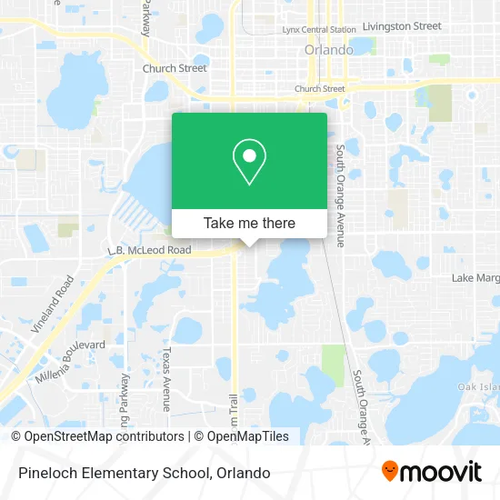 Mapa de Pineloch Elementary School
