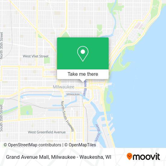 Grand Avenue Mall map