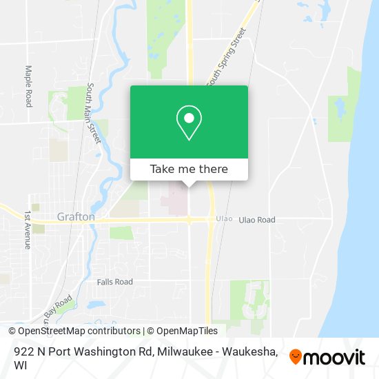 Mapa de 922 N Port Washington Rd