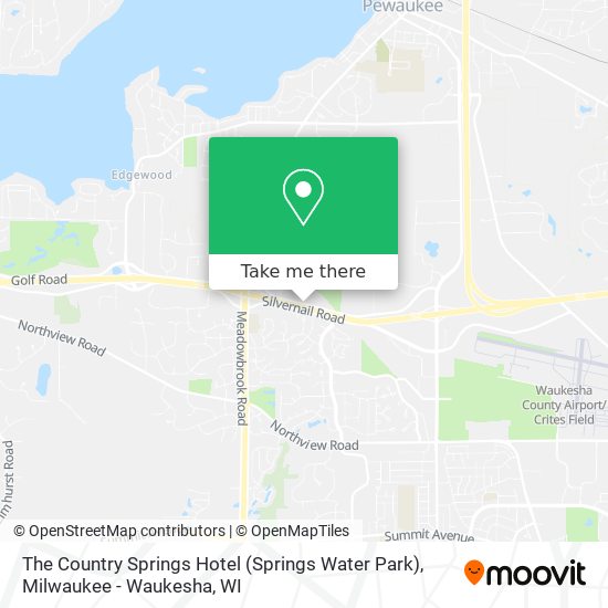 The Country Springs Hotel (Springs Water Park) map