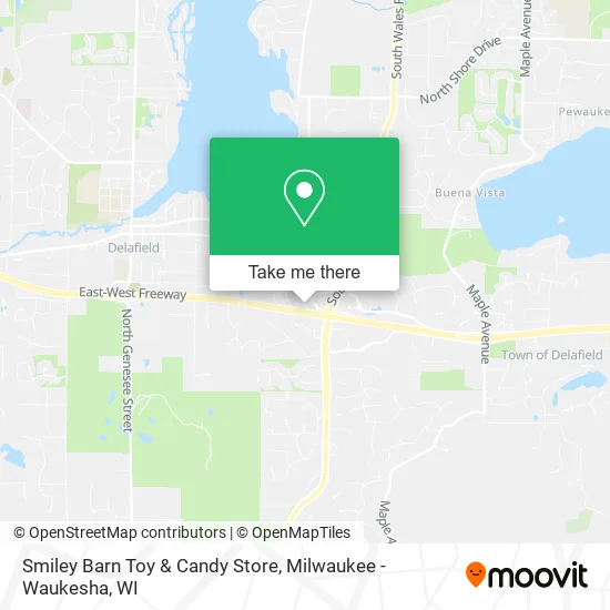 Smiley Barn Toy & Candy Store map