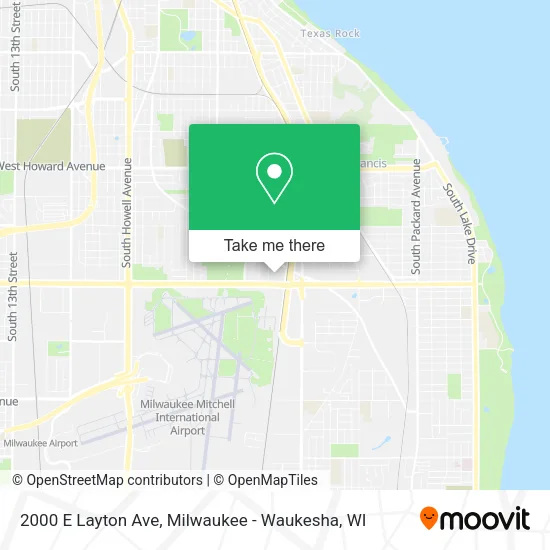 2000 E Layton Ave map
