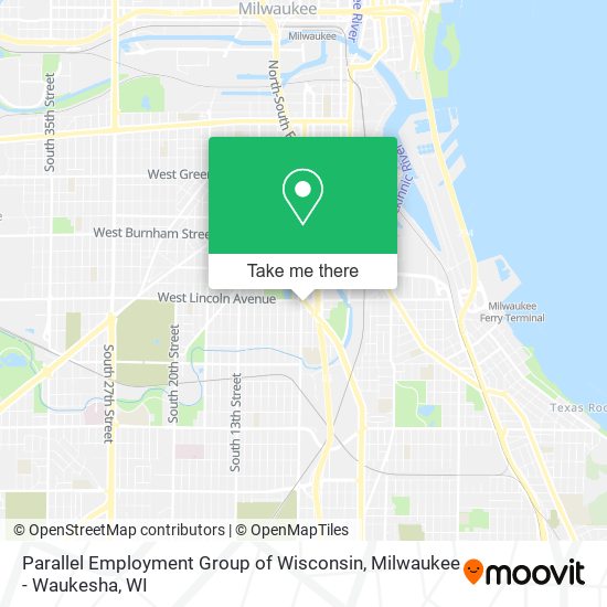 Mapa de Parallel Employment Group of Wisconsin