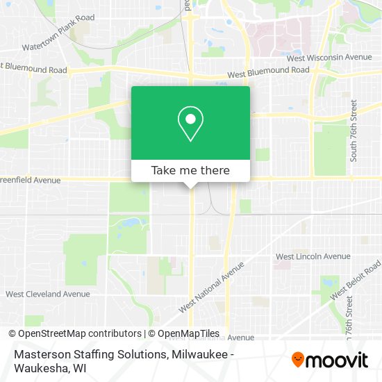 Mapa de Masterson Staffing Solutions
