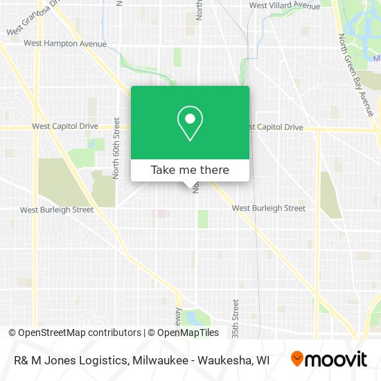 Mapa de R& M Jones Logistics