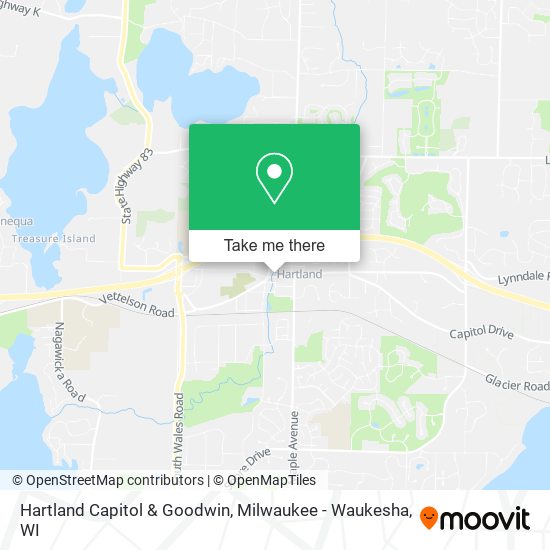 Hartland Capitol & Goodwin map
