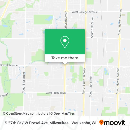 Mapa de S 27th St / W Drexel Ave