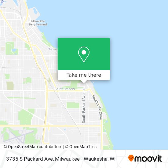 Mapa de 3735 S Packard Ave