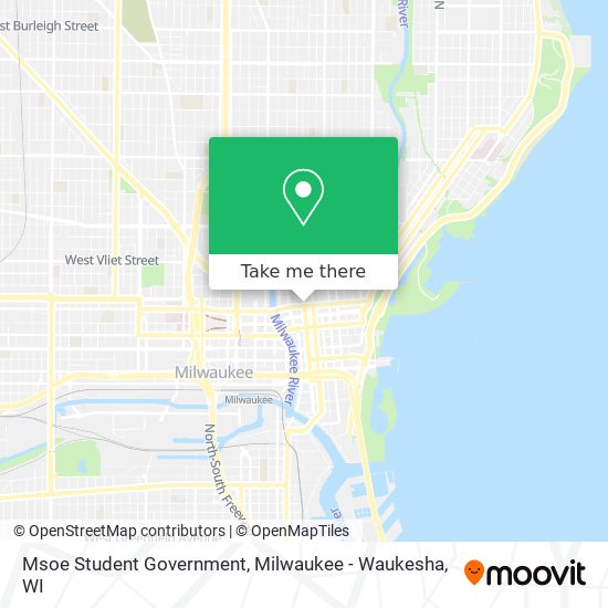 Msoe Student Government map