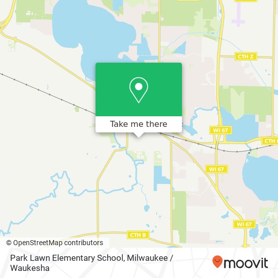 Park Lawn Elementary School map