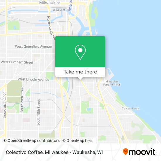 Mapa de Colectivo Coffee