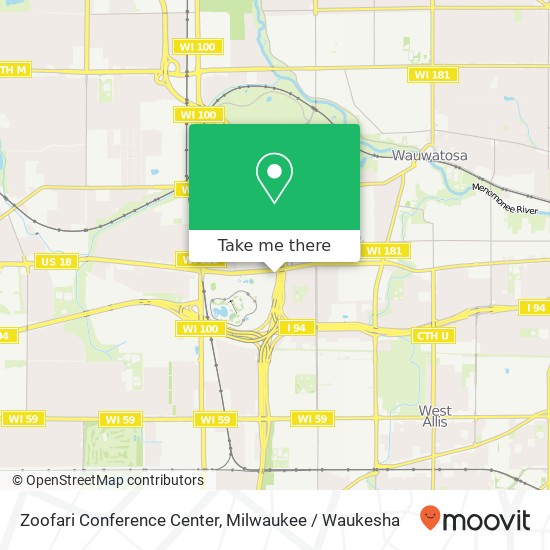 Zoofari Conference Center map