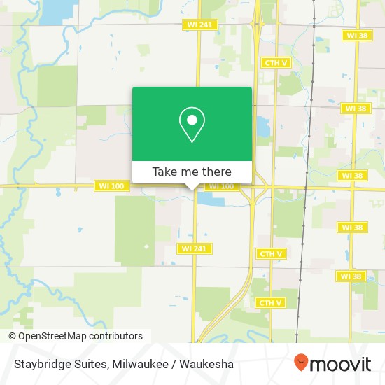 Staybridge Suites map