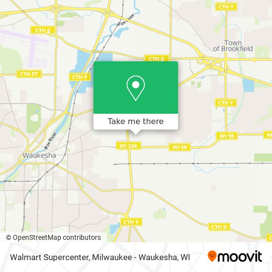 Walmart Supercenter map