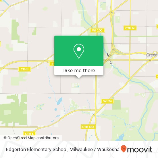 Edgerton Elementary School map