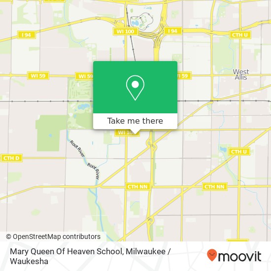 Mapa de Mary Queen Of Heaven School