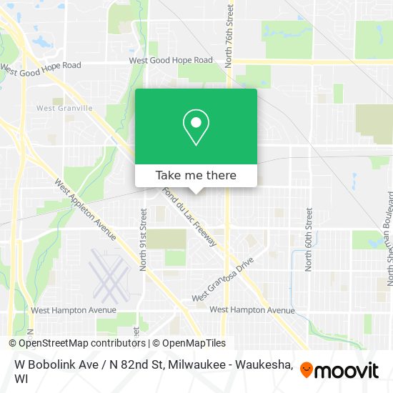 Mapa de W Bobolink Ave / N 82nd St