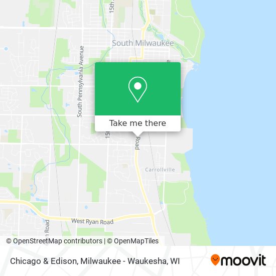 Mapa de Chicago & Edison