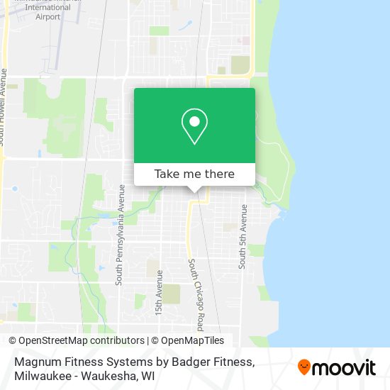 Magnum Fitness Systems by Badger Fitness map