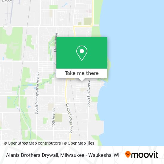 Alanis Brothers Drywall map