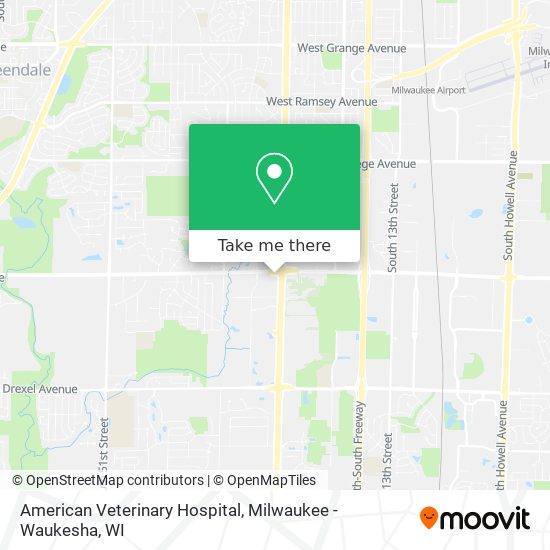 American Veterinary Hospital map