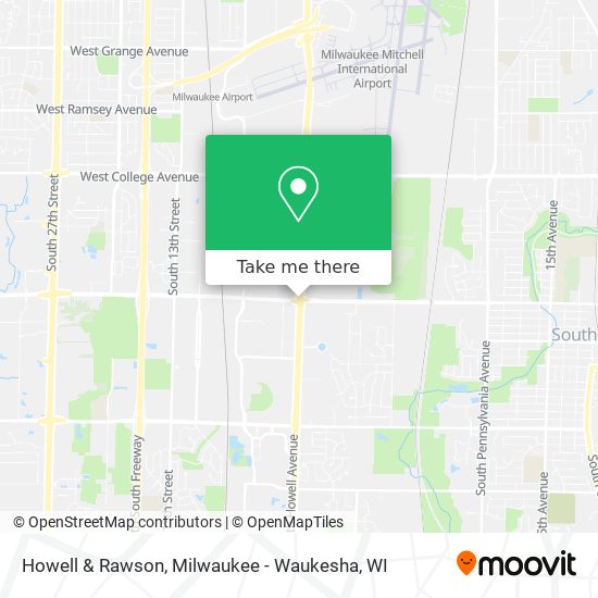 Howell & Rawson map