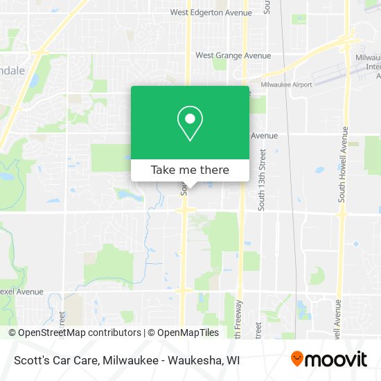 Scott's Car Care map