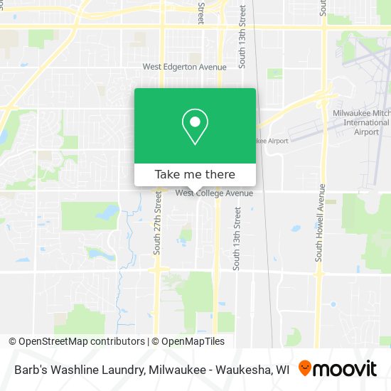 Mapa de Barb's Washline Laundry